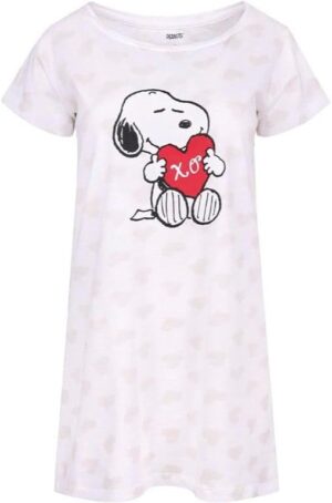 Chemise de nuit Snoopy femme 100% Coton