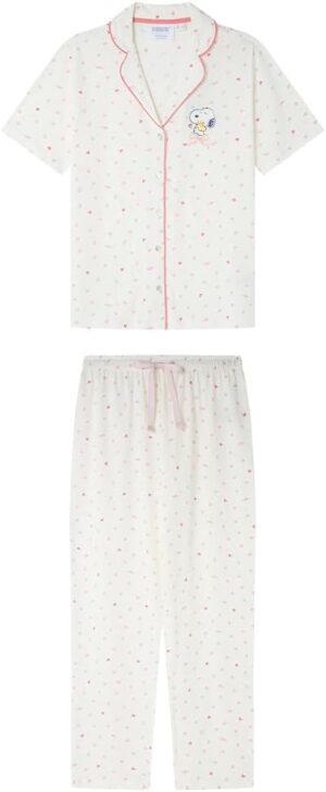 Pyjama long femme Snoopy Lucky Love par Women'secret