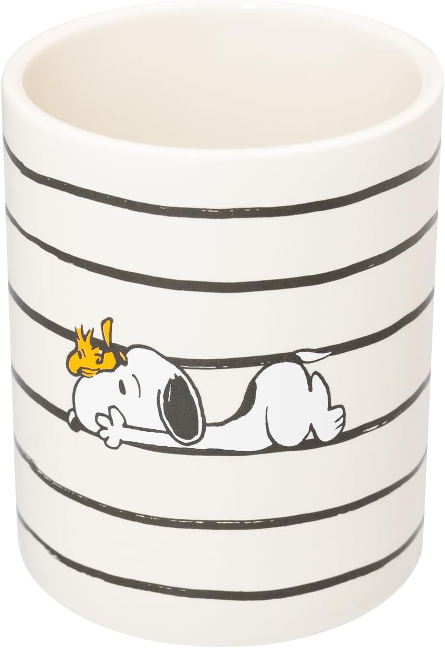Pot à crayons Snoopy en céramique multicolore