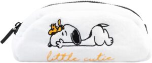 Trousse scolaire Snoopy en peluche pour enfant