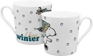 Tasse Snoopy Peanuts Winter en porcelaine 350 ml