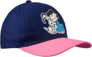 Casquette de baseball enfant Peanuts Snoopy et Lucy Van Pelt