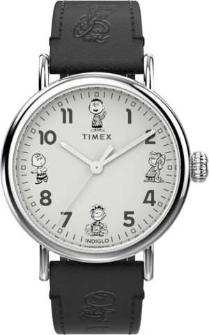 Montre analogique Timex Waterbury Standard Snoopy Peanuts pour homme