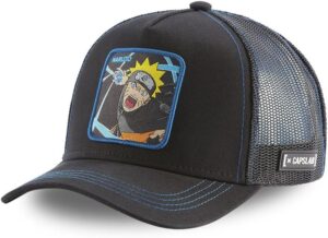 Casquette de baseball Snoopy noire ajustable Capslab