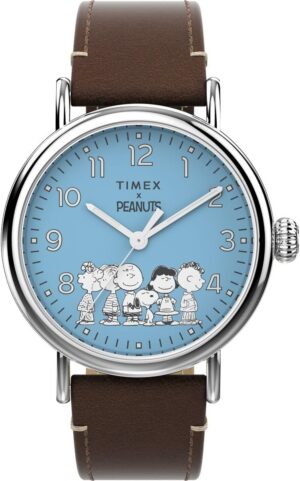 Montre analogique Timex Waterbury Standard Peanuts Snoopy pour homme