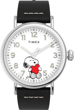 Montre analogique quartz Timex Waterbury Standard Peanuts Snoopy pour homme