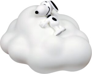 Lampe Snoopy Blue Sky Studios sur nuage, USB-C rechargeable et 3 niveaux