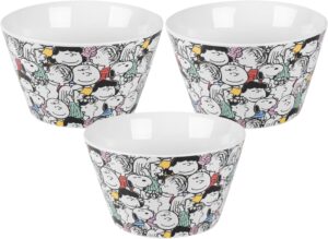 Bol à céréales Snoopy The Peanuts en porcelaine blanche 500