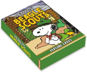 AQUARIUS jeu de cartes Snoopy Beagle Scouts avec plusieurs images