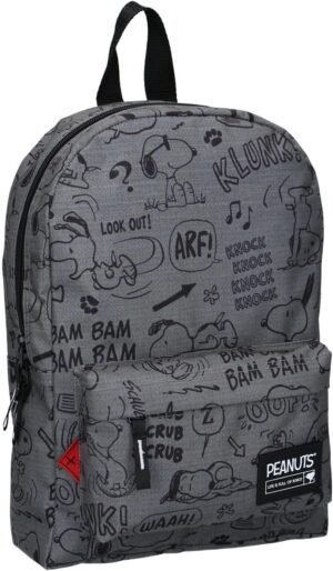 Sac à dos enfant unisexe Snoopy gris One Size