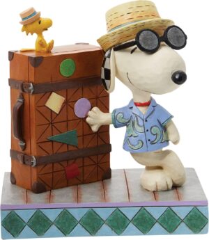 Figurine de voyage Snoopy et Woodstock, Peanuts by Jim Shore