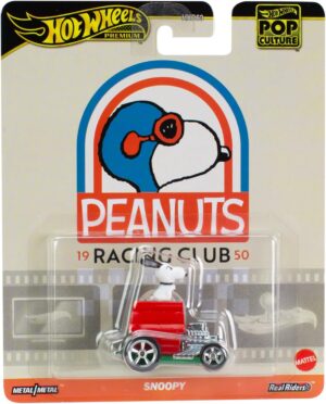 Hot Wheels Pop Culture Snoopy Peanuts Racing Club, modèle 1:64
