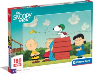 Puzzle Snoopy Clementoni 180 pièces 48,5 x 33,5 cm dès 7 ans
