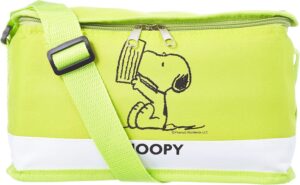 Lunch box thermique Snoopy verte en polyester Excelsa 61618