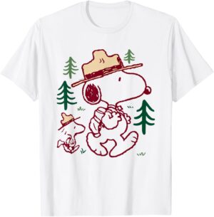 T-shirt Peanuts avec Snoopy et Woodstock, visuel H12682