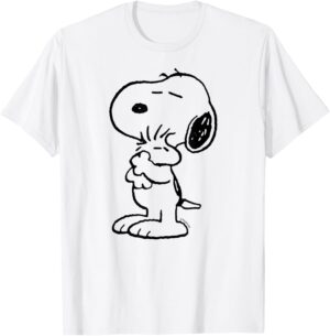 T-shirt Peanuts Snoopy et Woodstock, illustration 03552