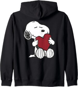 Sweat à capuche Snoopy Peanuts I Love You 241 g