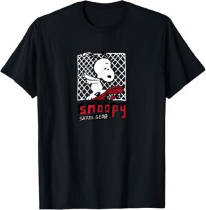 T-shirt Snoopy Peanuts équipement de skate H02691