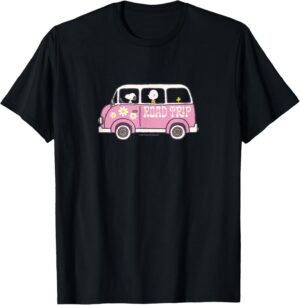 T-shirt Peanuts Snoopy et Charlie Brown Road Trip Van