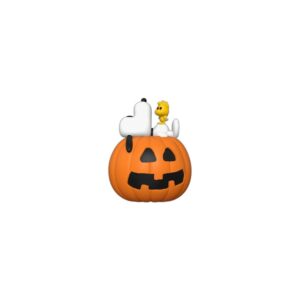 Figurine deluxe Snoopy citrouille avec Woodstock