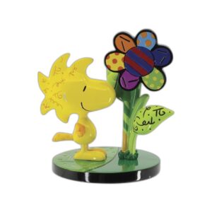 Mini figurine Woodstock avec une fleur
