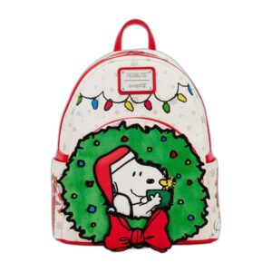 Mini sac à dos Snoopy Noël Peanuts