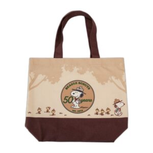 Sac Tissu Snoopy Beagle Scouts 50e Anniversaire