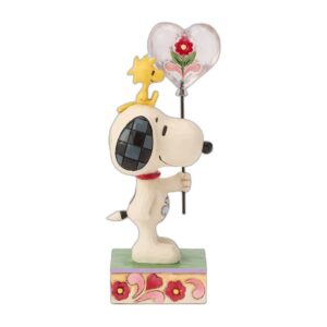 Figurine Snoopy avec ballon cœur