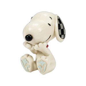 Figurine mini Snoopy Rieur