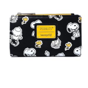 Porte-monnaie zippé Snoopy avec porte-cartes intégré